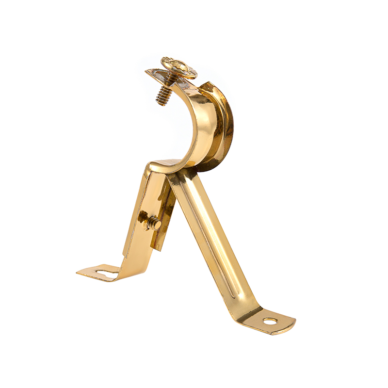 Suporte de cortina única de metal